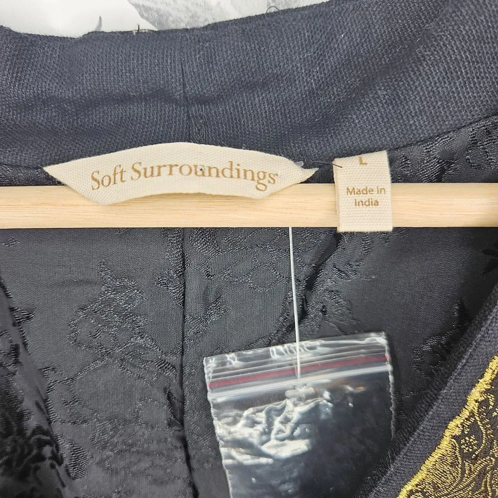 Soft Surroundings Multicolor Patchwork Jacket - Picture 9 of 11